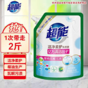 超能 洁净柔护洗衣液 1kg 自然清香