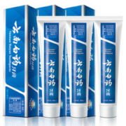 云南白药牙膏 云南白药 牙膏 洁齿护龈套装 清新口气改善口腔问题维持口腔健康180g*3（留兰香型）