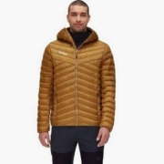 Mammut 猛犸象 Albula 男士轻量户外防水保暖连帽棉服夹克‎1013-01781