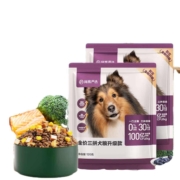 需首购: 网易严选  全价三拼犬粮 120g*2袋