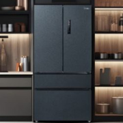 预售、PLUS会员：Midea 美的 60cm薄嵌 MR-562WUFPZE 法式多门冰箱 536L