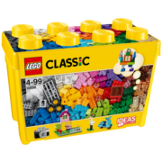 乐高（LEGO）积木10698大号积木拼装盒4岁+小颗粒男孩女孩儿童玩具圣诞礼物