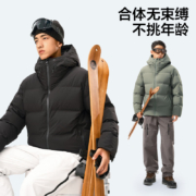 网易严选 户外系列 2023秋新款男士三防连帽羽绒服 4074086