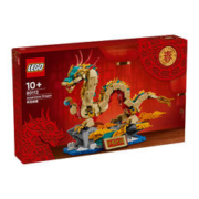 LEGO 乐高 【自营】LEGO乐高80112祥龙纳福中国龙模型新春积木模型2024新款