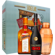 人头马（Remy Martin）洋酒 力娇酒 边车礼盒（V.S.O.P 375ml+君度 350ml+摇壶）