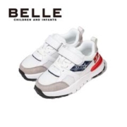 BeLLE 百丽 童鞋儿童运动鞋男女童秋冬季软底防滑时尚休闲百搭学生跑步鞋