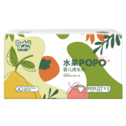 爹地宝贝 水果POPO拉拉裤 弱酸呵护超薄透气 XXXL54片