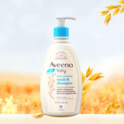 88VIP会员：Aveeno 艾惟诺 每日倍护系列 婴幼儿洗发沐浴露 354ml 压泵装