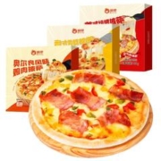 再补货、概率券、plus会员: 俏侬 芝士披萨组合 540g 3个装