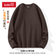 Baleno 班尼路 加绒长袖T恤男