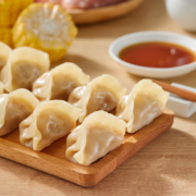 限地区、plus会员:思念 大肉粒 猪肉玉米水饺450g 23只