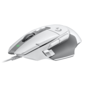 罗技（G）G502 X有线游戏鼠标 进阶有线版 全新光学机械混合微动 HERO引擎 电竞鼠标  白色