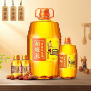 京东百亿补贴：胡姬花古法花生油5.216L（古法4L+900ml+158ml*2）组合装