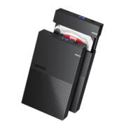 绿联 USB3.0移动硬盘盒 2.5/3.5英寸外置硬盘盒 适用笔记本电脑台式机外接SATA串口SSD固态机械硬盘盒子