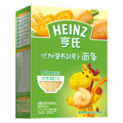 亨氏 (Heinz) 优加营养胡萝卜面条252g（婴儿面条 宝宝辅食）