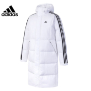 京东百亿补贴：adidas 阿迪达斯 男士长款运动休闲连帽羽绒服 IT8713