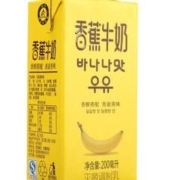 随时随地享受一杯：新希望 香蕉牛奶200ml*12盒 礼盒装 （乳制品 非饮料）