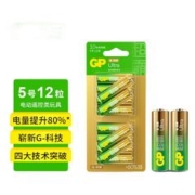 GP 超霸 PCA15AU232 5号碱性电池 1.5V 12粒装