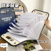 手提式风琴包多层文件夹学生用简生活科目分类文件袋A4学科试卷收纳袋大容量资料册收纳包初高中卷子整理神器
