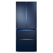 海尔（Haier）冰箱342升法式多门双开门四开门一级能效柔性双变频风冷无霜家用家电超薄嵌入式保鲜净味智能旗舰 342L+冷藏三档变温空间+黑金净化+WiFi智控