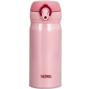 膳魔师(THERMOS) 保温杯保冷杯粉色350ml 不锈钢车载水杯壶旅行便携男女学生杯子生日礼物JNL-350-PCH