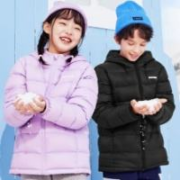 Skechers 斯凯奇 儿童羽绒服 L422K138 碳黑