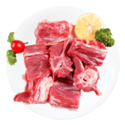 滩羊鲜生 宁夏滩羊肉 国产原切脊骨羊蝎子1000g 生鲜冷冻 清炖火锅食材
