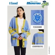 E·LAND 衣恋 Eland衣恋学院风针织衫秋条纹