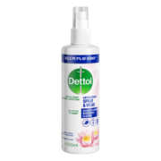 滴露（Dettol）衣物多效护理喷雾睡莲幽香250ml 去味香氛除味杀菌99.9% 去火锅味