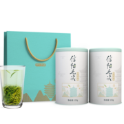 京东京造 2023新茶信阳毛尖250g罐装 春茶绿茶茶叶 含礼袋 自饮企业送礼