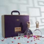 西凤酒 海窖龄52度白酒礼盒500ml*2瓶紫气东来·秋兴赋凤香型白酒