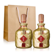 京东百亿补贴：酒鬼 52度 馥郁天成（2斤装）馥郁香型白酒 1000ml*2瓶装