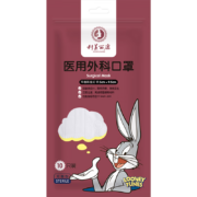 plus会员、概率券:科美丽康 医用外科口罩 成人白色  10只/袋＊4件
