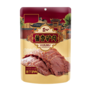 曼记福东阿酱香驴肉熟食五香酱驴肉即食肉类小吃下酒菜 酱香驴肉200g（含50g料包）*4袋