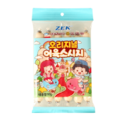 Zek韩国进口 深海鳕鱼肠儿童零食 鱼肉火腿肠 即食早餐 原味90g2.72元