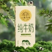 再降价、PLUS会员：北海牧场 全脂纯牛奶 200ml*10*1箱