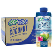 COWA 马来西亚进口椰子水 330ml*12瓶