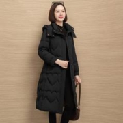 雪中飞 女式长款可脱卸帽立领羽绒服气质收腰显瘦防寒保暖高品质羽绒服女