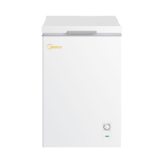 美的（Midea）100升 低霜家用囤货小冷柜 冷藏冷冻转换冰柜家用 母乳保鲜小型冰柜单门冰箱 BD/BC-100KMD(E)