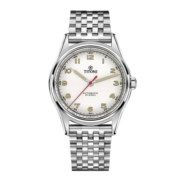 梅花（Titoni）瑞士手表 传承系列 机械钢带男士腕表 39mm 83019-S-639送男友