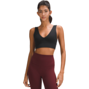 lululemon丨 Align™ 女士 V 领运动内衣 A/B LW2DPNS 黑色 6