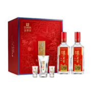88VIP会员：泸州老窖 特曲 花开富贵礼盒 52度 浓香型白酒 500ml*2瓶