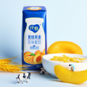 14日14点、限2000件、聚划算百亿补贴：纯甄黄桃燕麦果粒风味酸奶200g×10盒