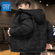 JEANSWEST 真维斯 羽绒服男防寒服 NRCQ-2015黑色