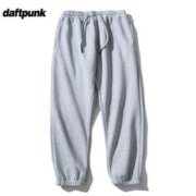DAFTPUNK 疯庞克 男款纯棉加绒卫裤 RA23D909
