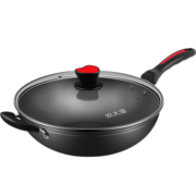 炊大皇（COOKER KING）健康36cm炒锅 不粘锅 少油烟 电磁炉通用炒菜锅煎锅 CKN4636BF