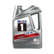 Mobil 美孚 机油美孚一号银美5W-30 1L+4L 全合成发动机油SP 天猫养车