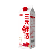 三元鲜活 超巴高温杀菌工艺高品质牛乳纯牛奶950ml/盒 低温奶 生鲜