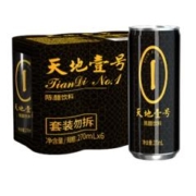 天地壹号 陈醋饮料270ml*6罐 山西陈醋酿造 酸爽解腻 小规格装