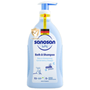 哈罗闪（sanosan）婴儿洗发沐浴露二合一400ml 【0-3岁】儿童洗发水沐浴液易冲洗